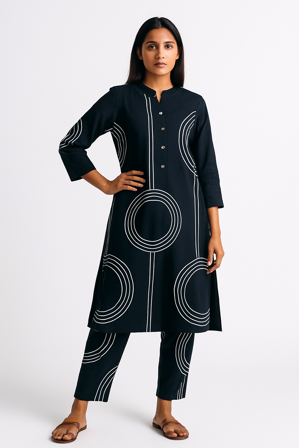 Premium Rayon A-line Co-Ord set